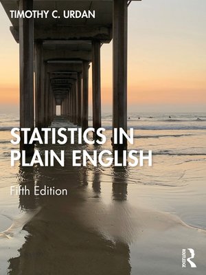cover image of Statistics in Plain English